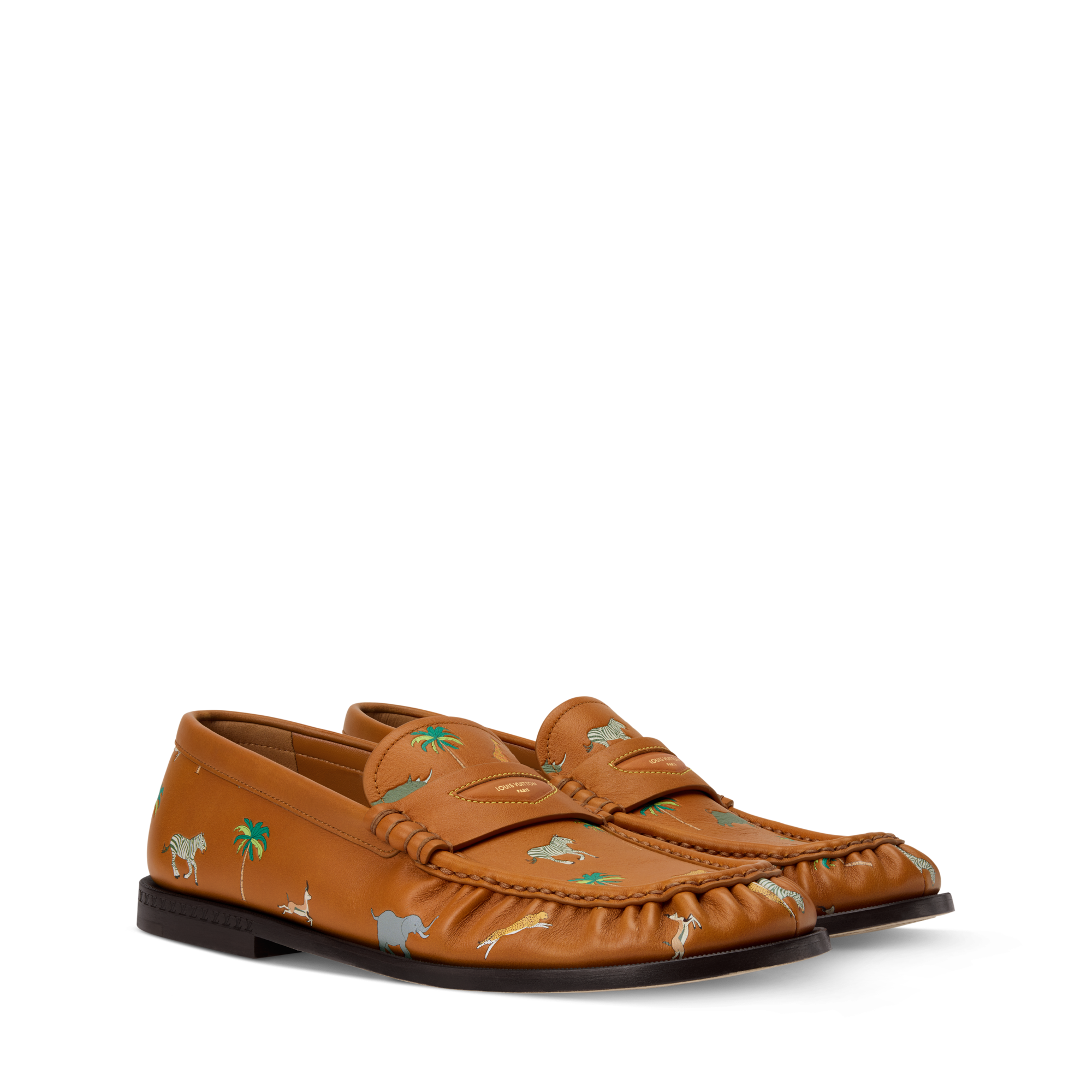 LV x The Darjeeling Limited LV Jazz Loafers - Luxury Brown | LOUIS
